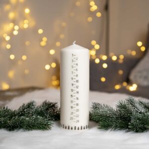 Adventi naptár gyertya