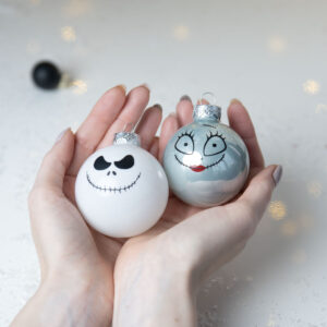 Jack and Sally karácsonyi gömb