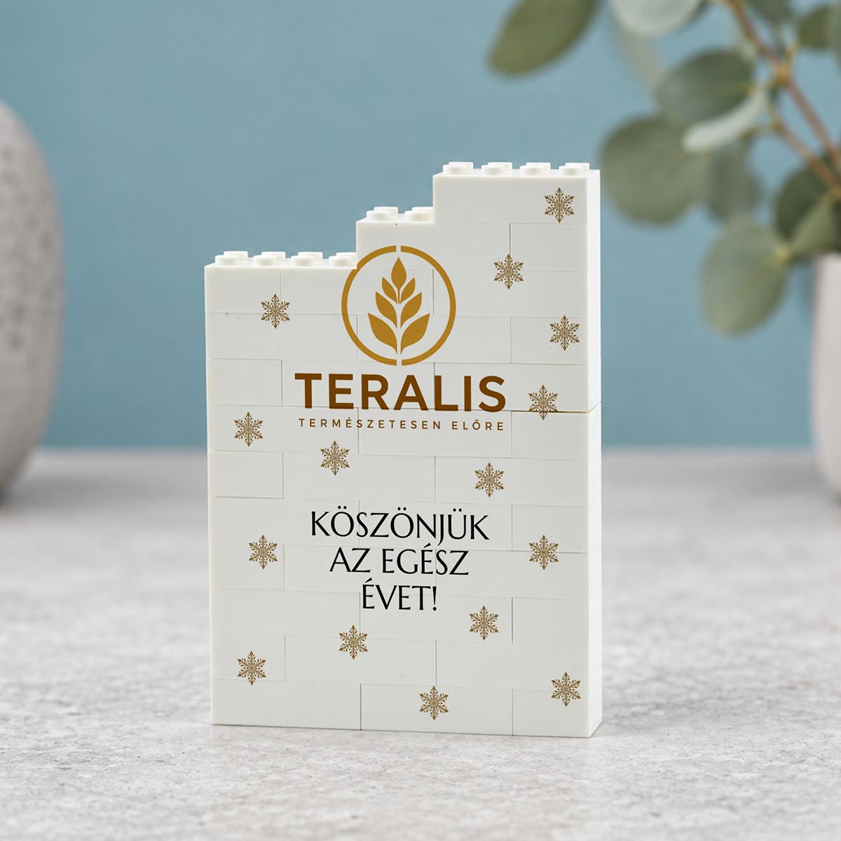logózott emlékkocka