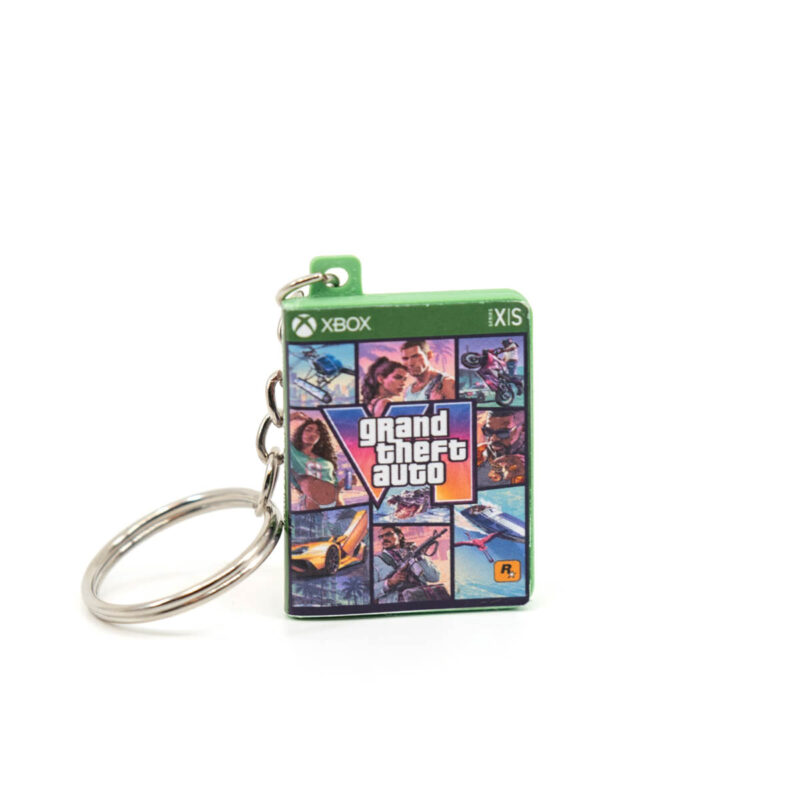 GTA 6 Xbox játék kulcstartó